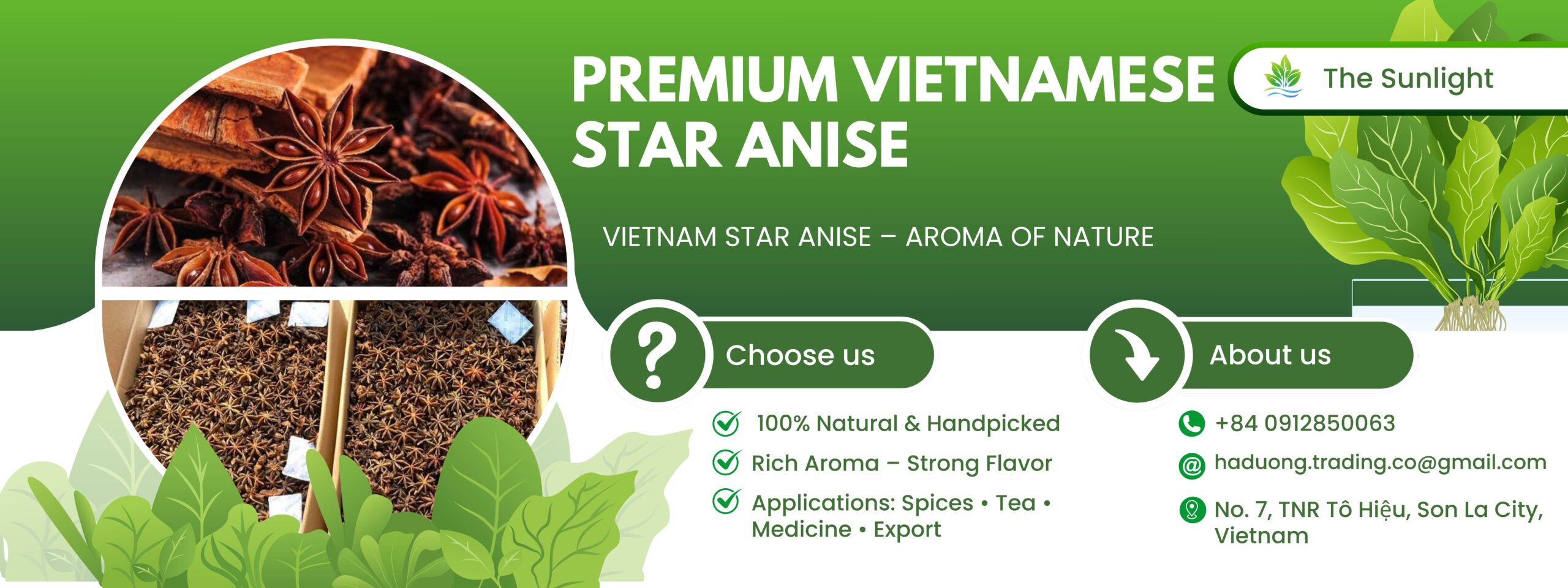 Green and White Modern Hydroponics Gardening Outdoor Banner